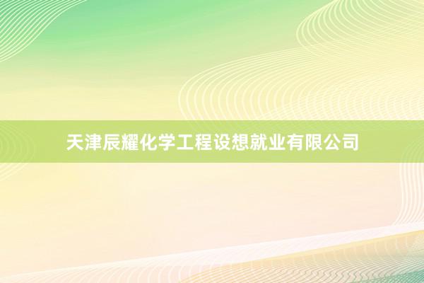 天津辰耀化学工程设想就业有限公司